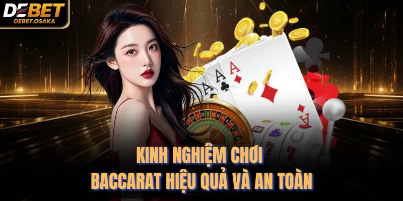 Kinh nghiệm chơi Baccarat hiệu quả và an toàn